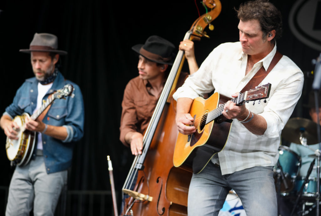 the Steep Canyon rangers at Merlefest 2022