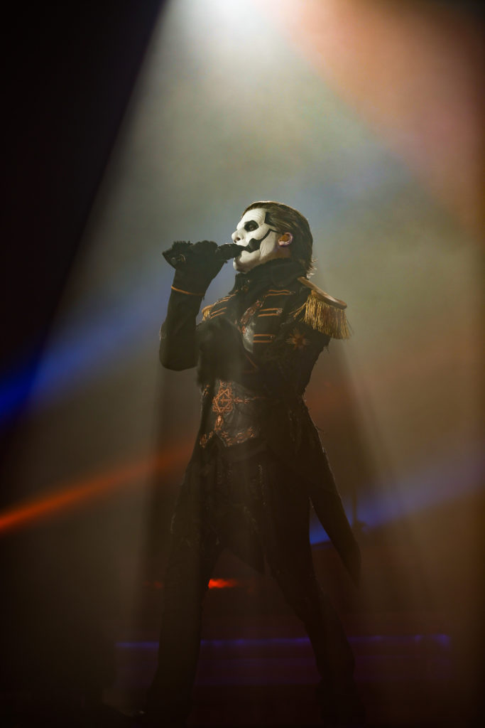 The band Ghost live in Asheville North Carolina