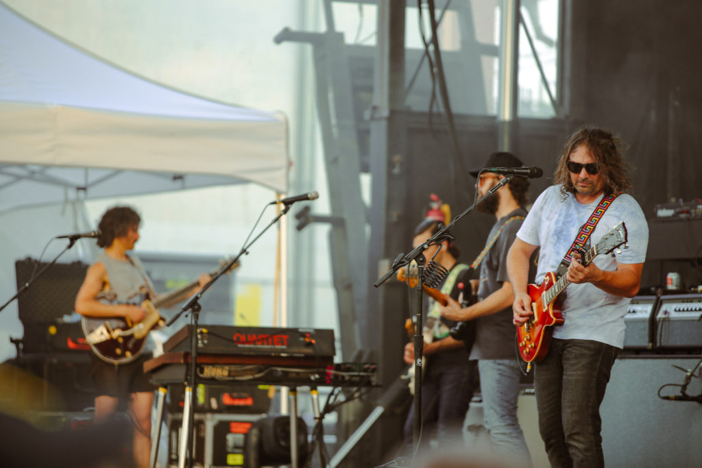 The war on drugs play a weekday show in Asheville, NC