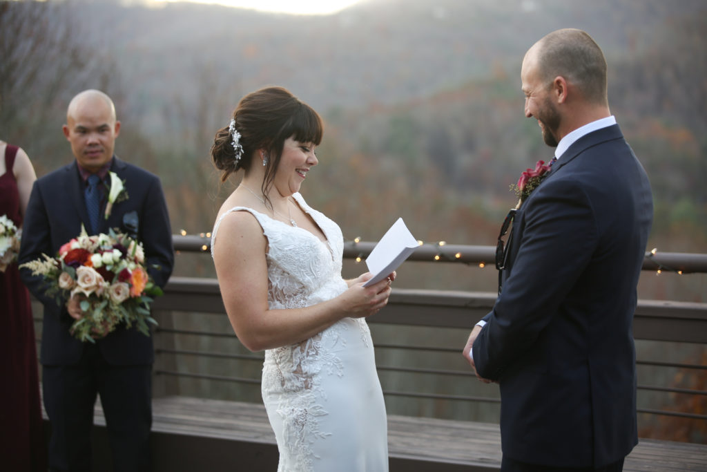 Asheville North Carolina Fall Wedding