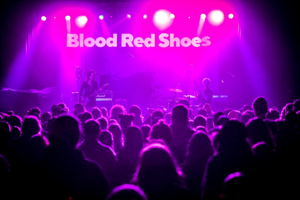 Blood Red Shoes perform in Asheville 