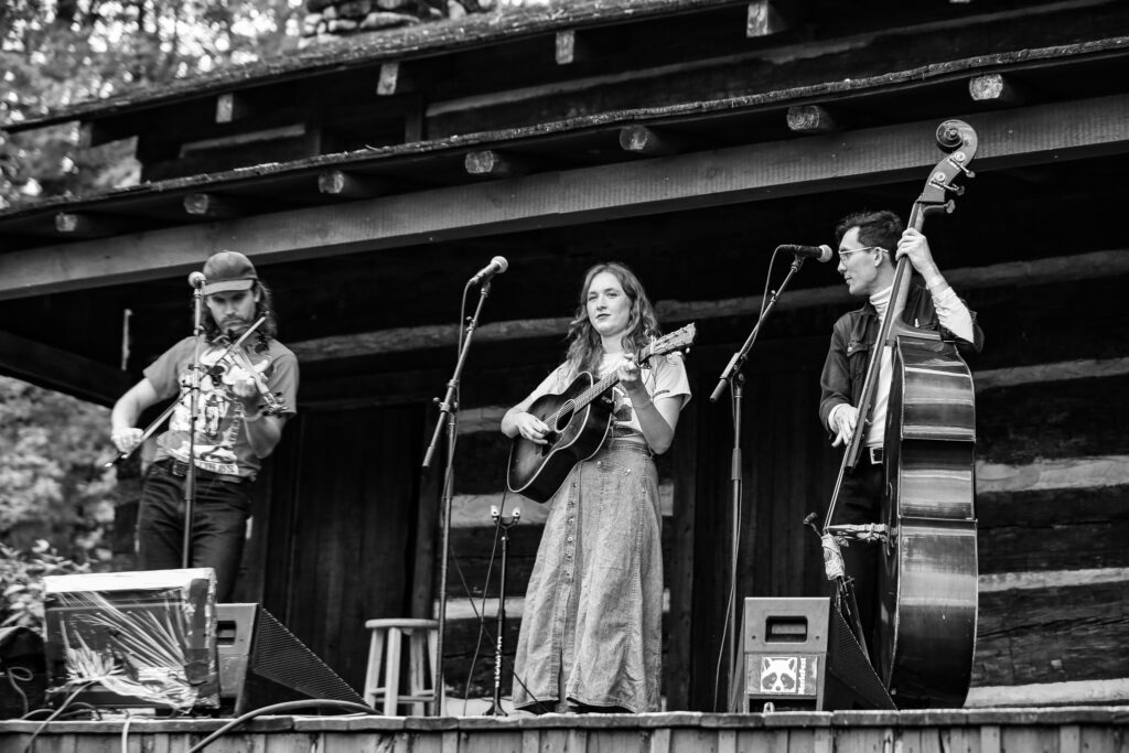 Bella White plays the Cabin Stage at Merlefest 2023