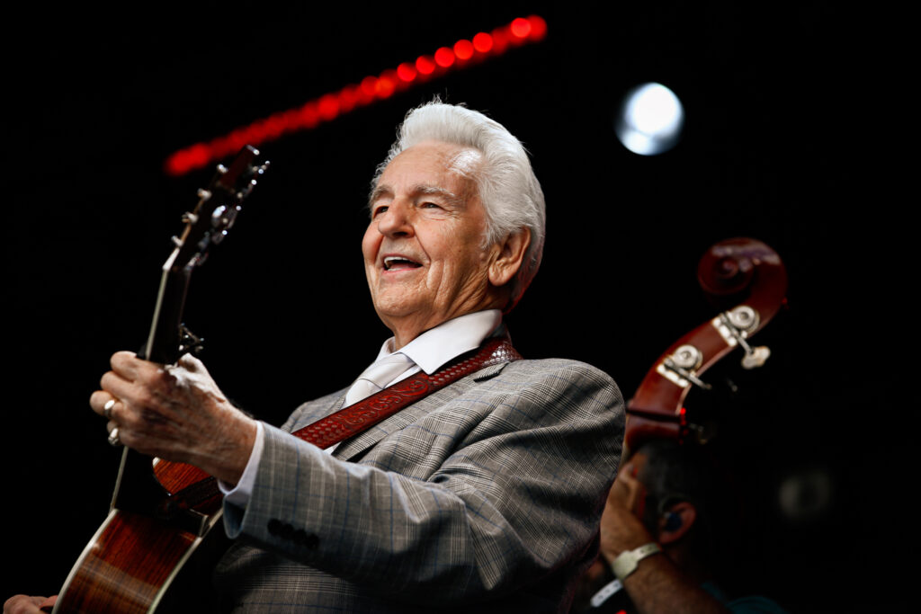DEL MCCOURY at Merlefest 2023. PHOTOGRAPHY