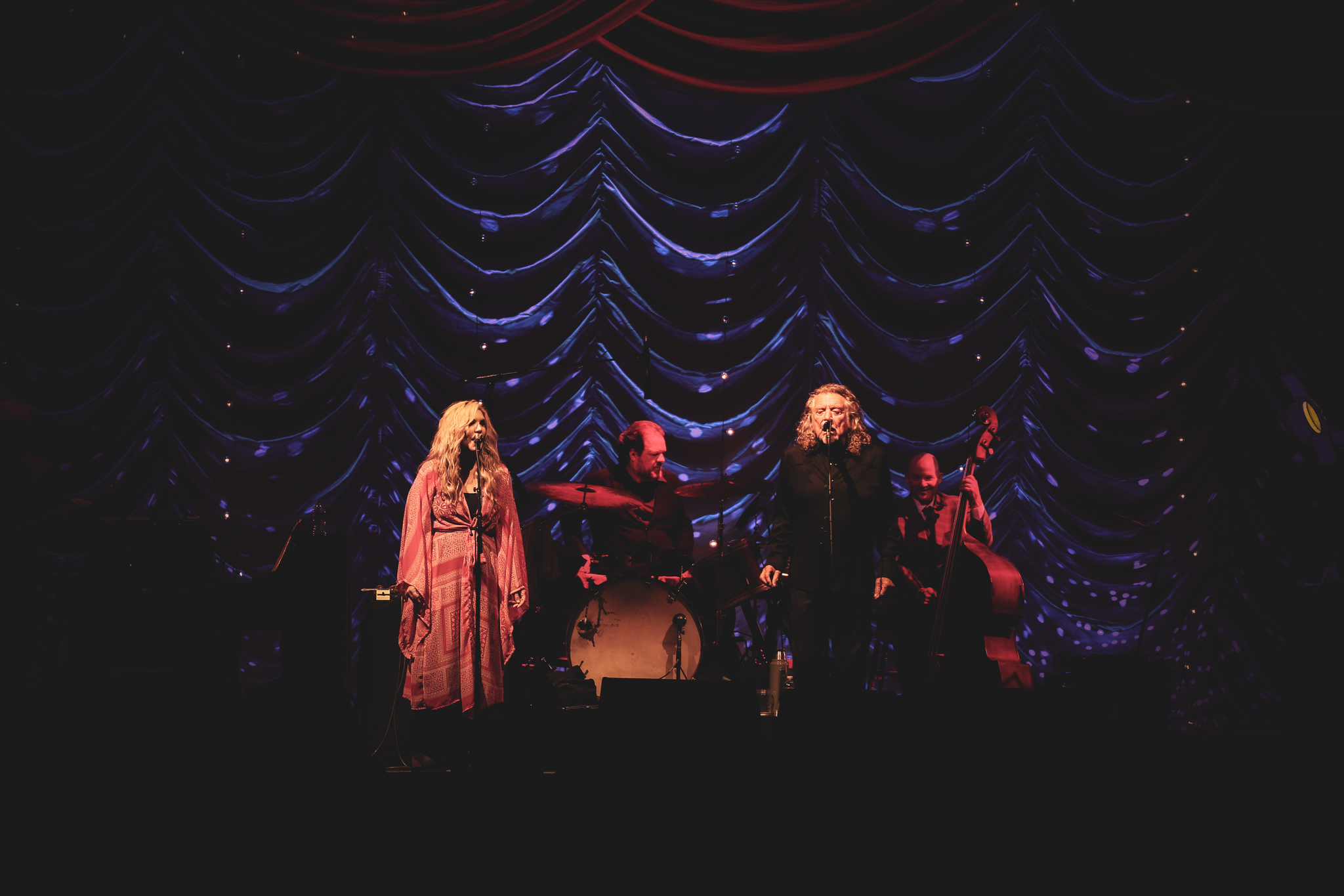 Robert Plant and Alison Krauss Perform in Asheville NC