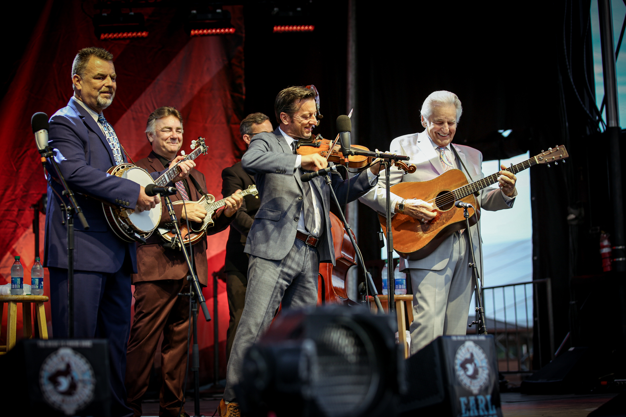 The Del McCoury Band perform at Earl Scruggs Festival 2023