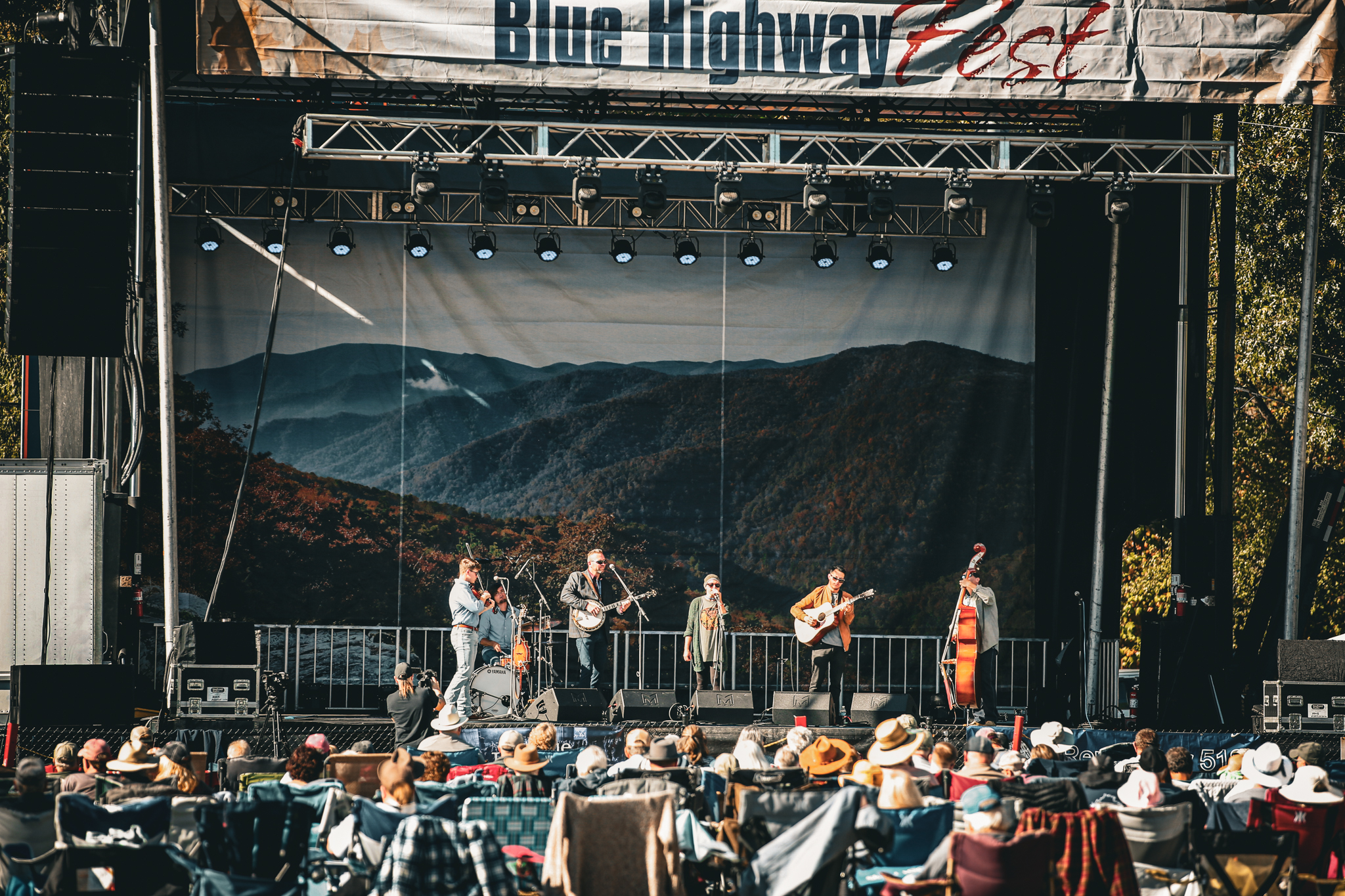Beth Snapp performs at Blue Highway Festival. 