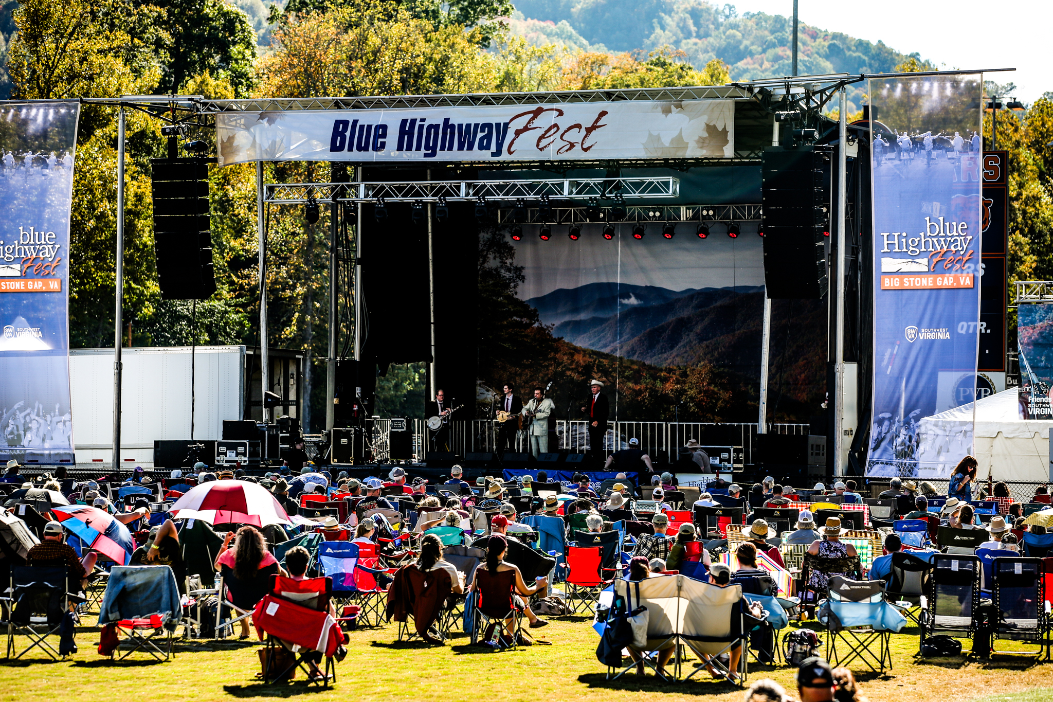Blue Highway Fest is a awesome bluegrass festival in VA. 