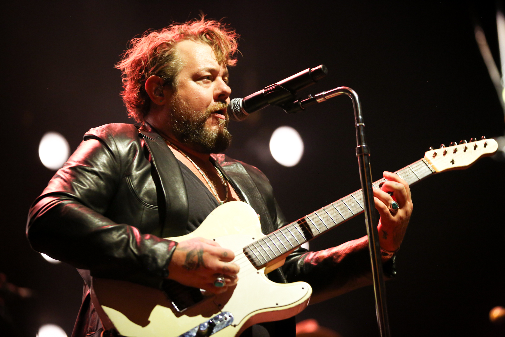 Nathaniel Rateliff performs a special concert in Asheville in 2023.  