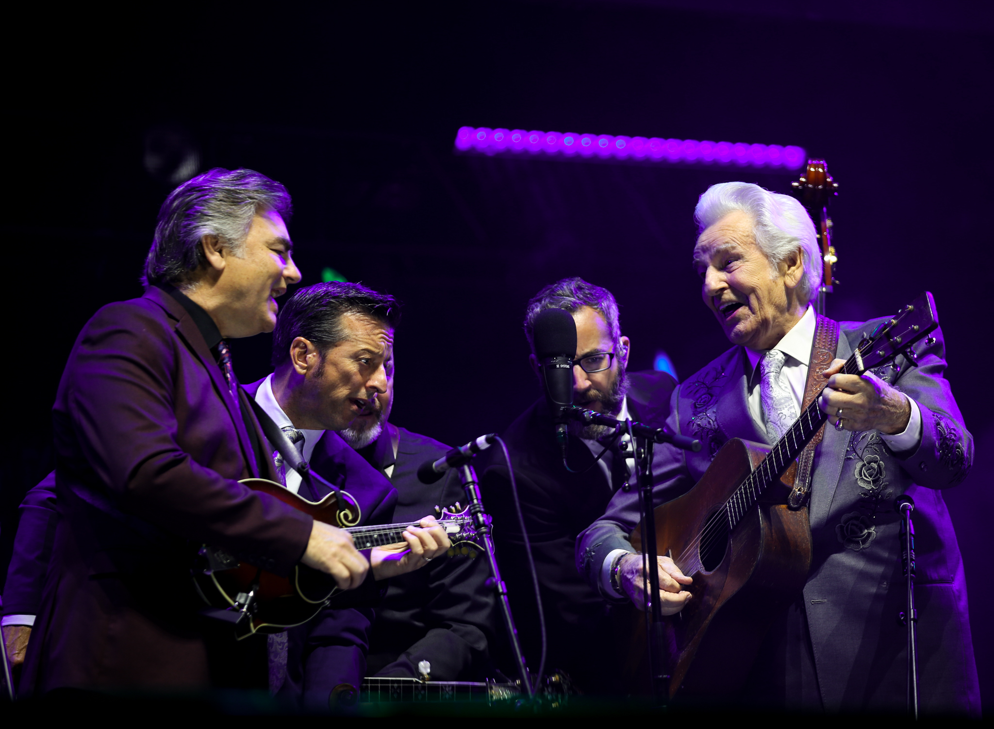 Raleigh NC hosted the IBMA festival which featured the Del McCoury band at the world of bluegrass concert. 