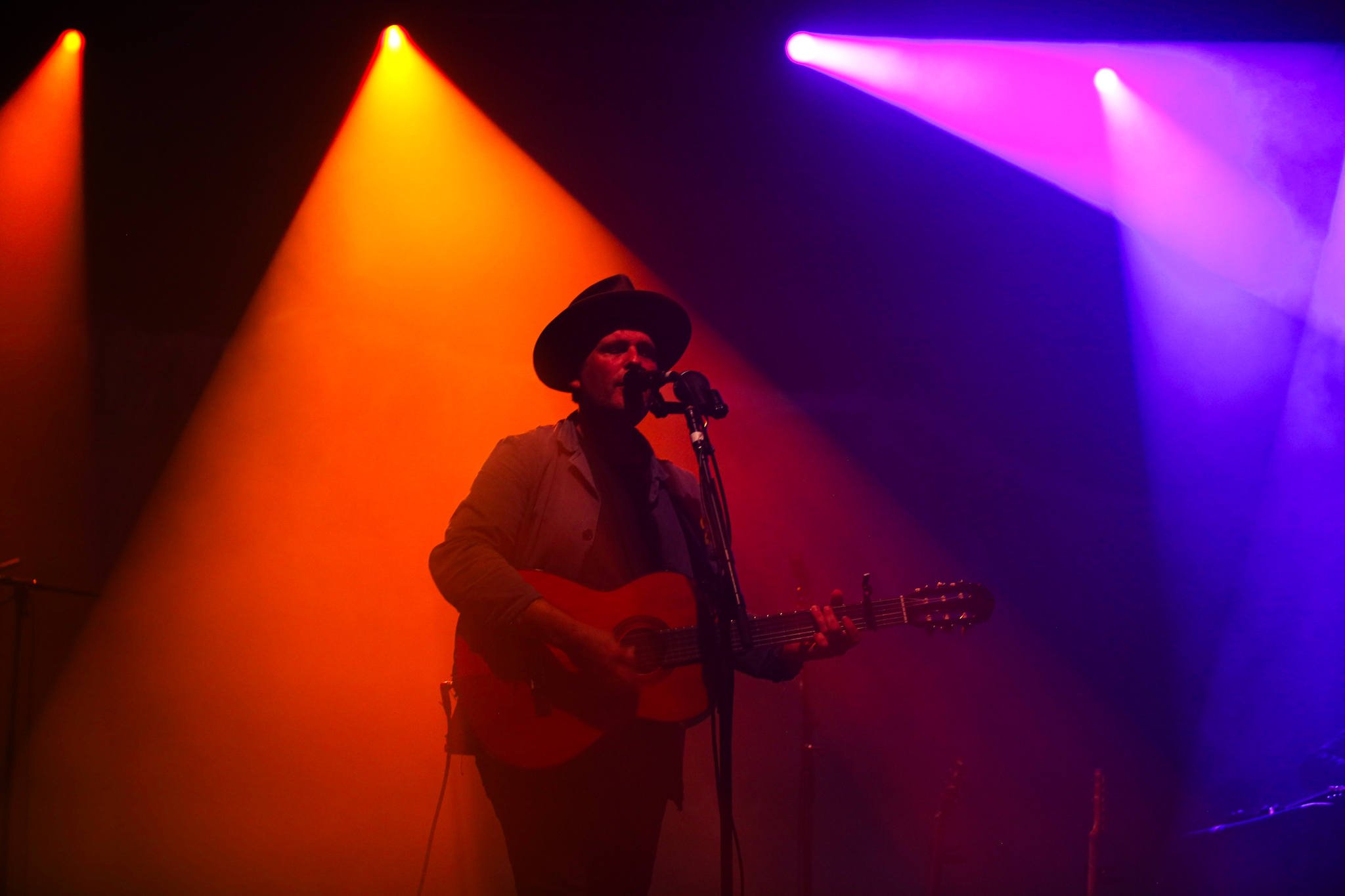 Gregory Alan Isakov performs at Rabbit Rabbit 2023. photography of event