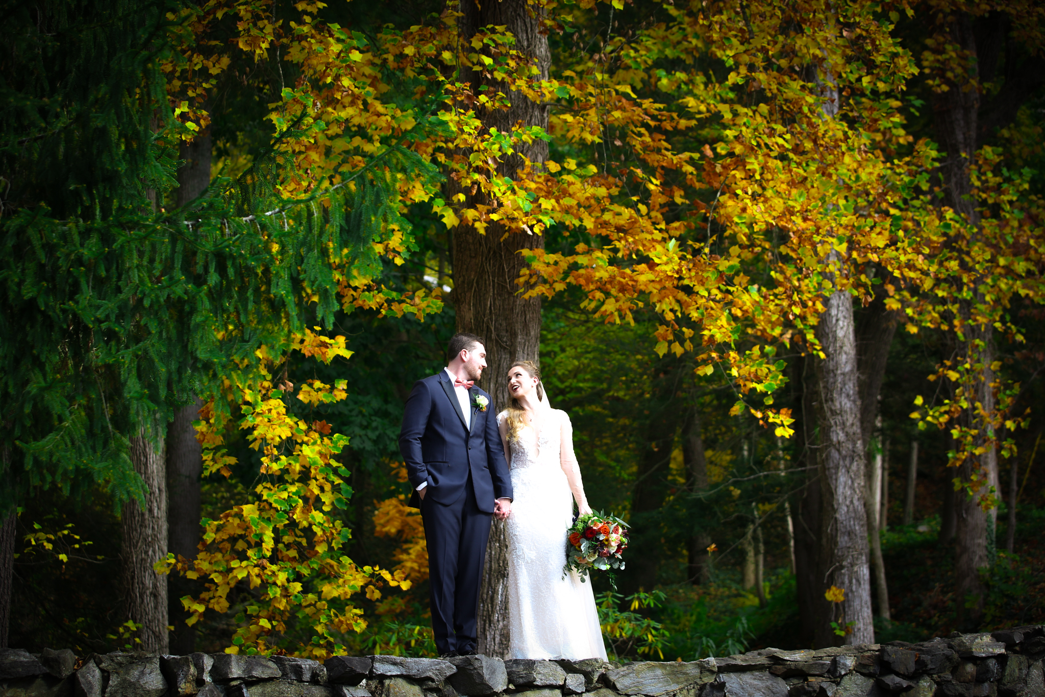 A fall wedding in the mountains of North Carolina can make the perfect dream wedding. 