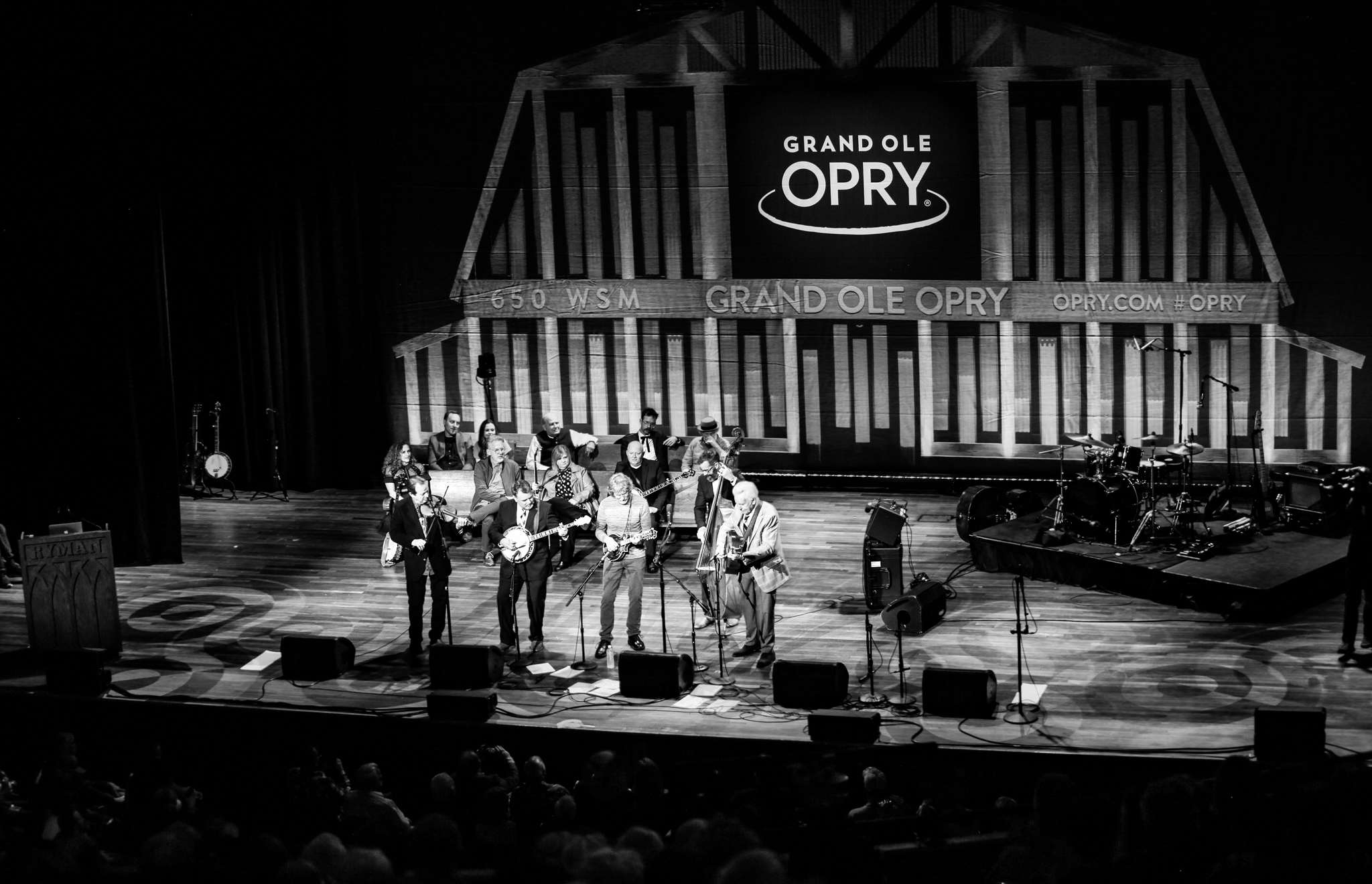 The Grand Ole Opry was once at the Ryman Auditorium. 