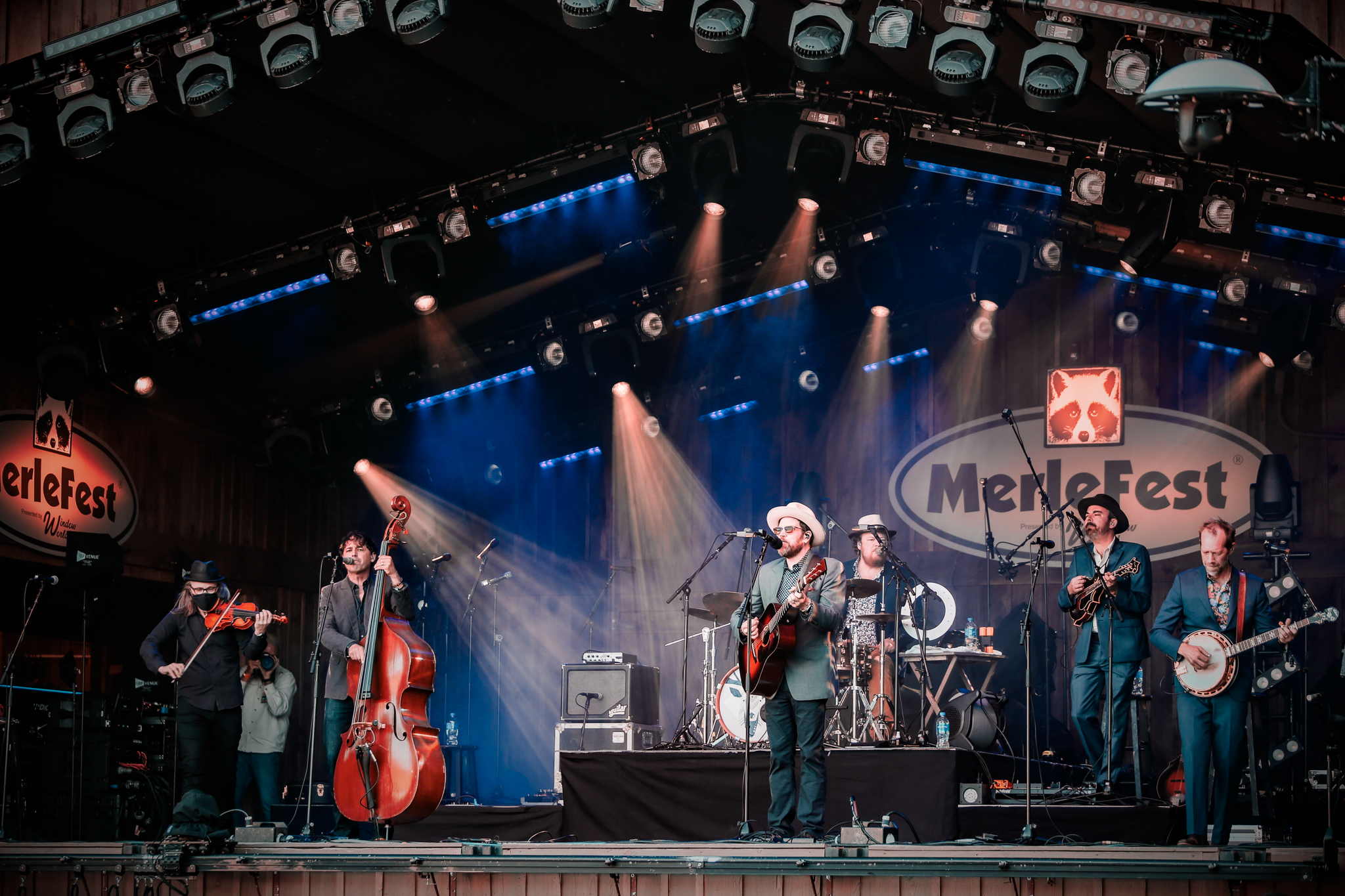 The Steep Canyon Rangers perform at Merlefest 2024