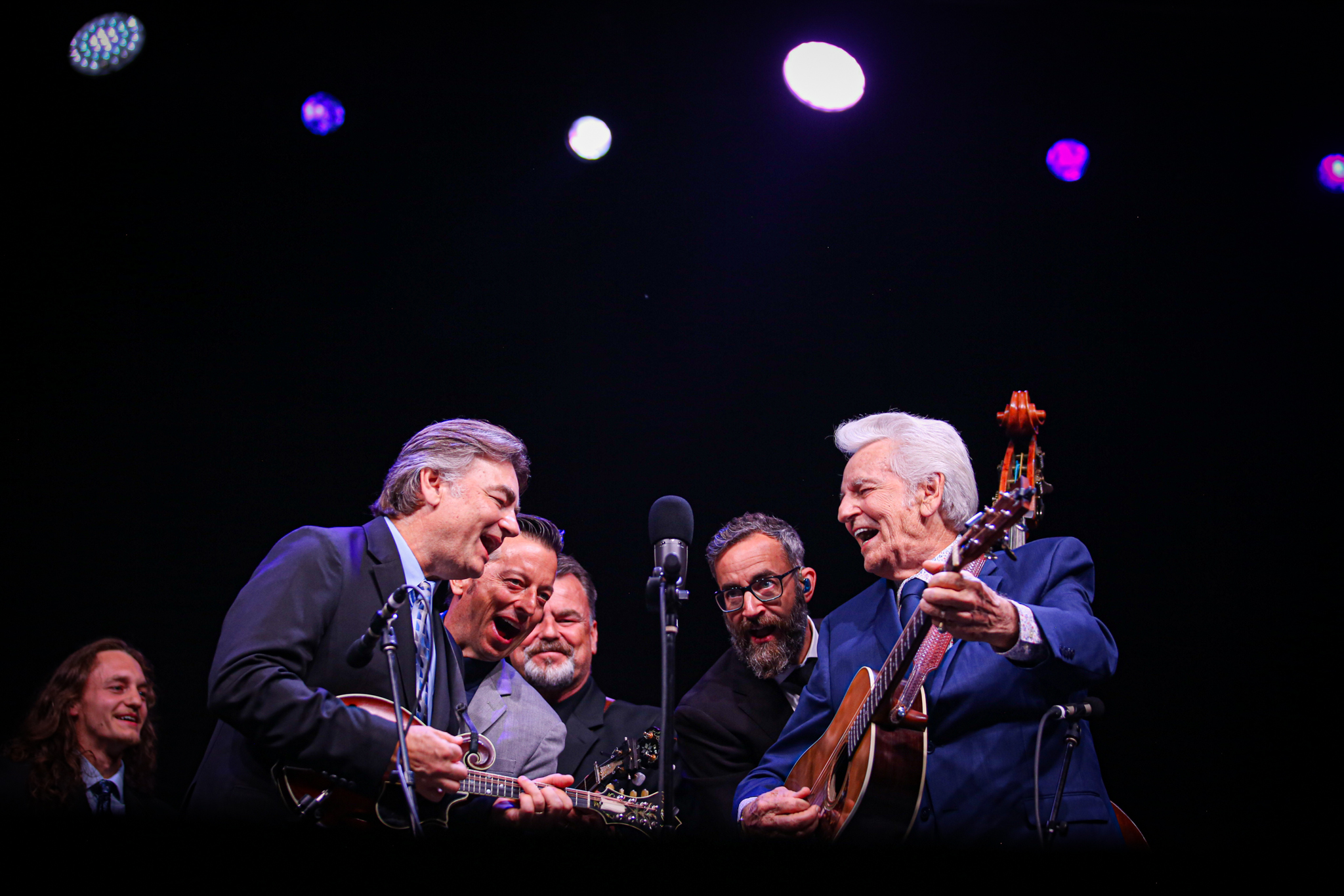 The Del McCoury Band plays in Asheville NC