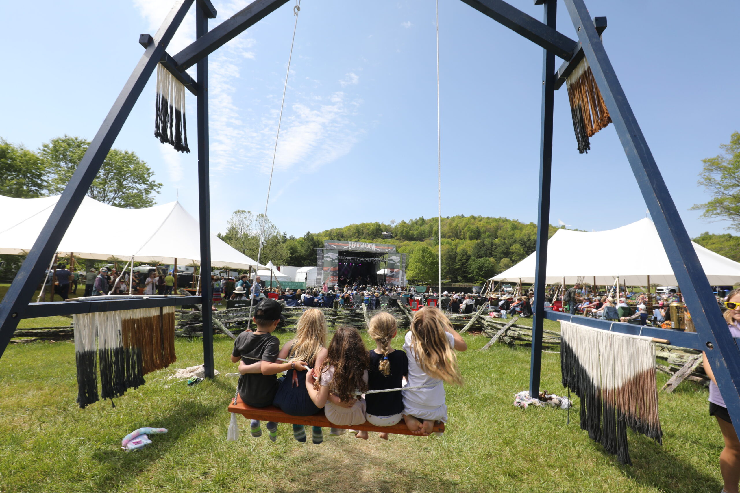 Bear Shadow is the perfect festival to bring your kids to experience music, arts, and outdoor playing.  