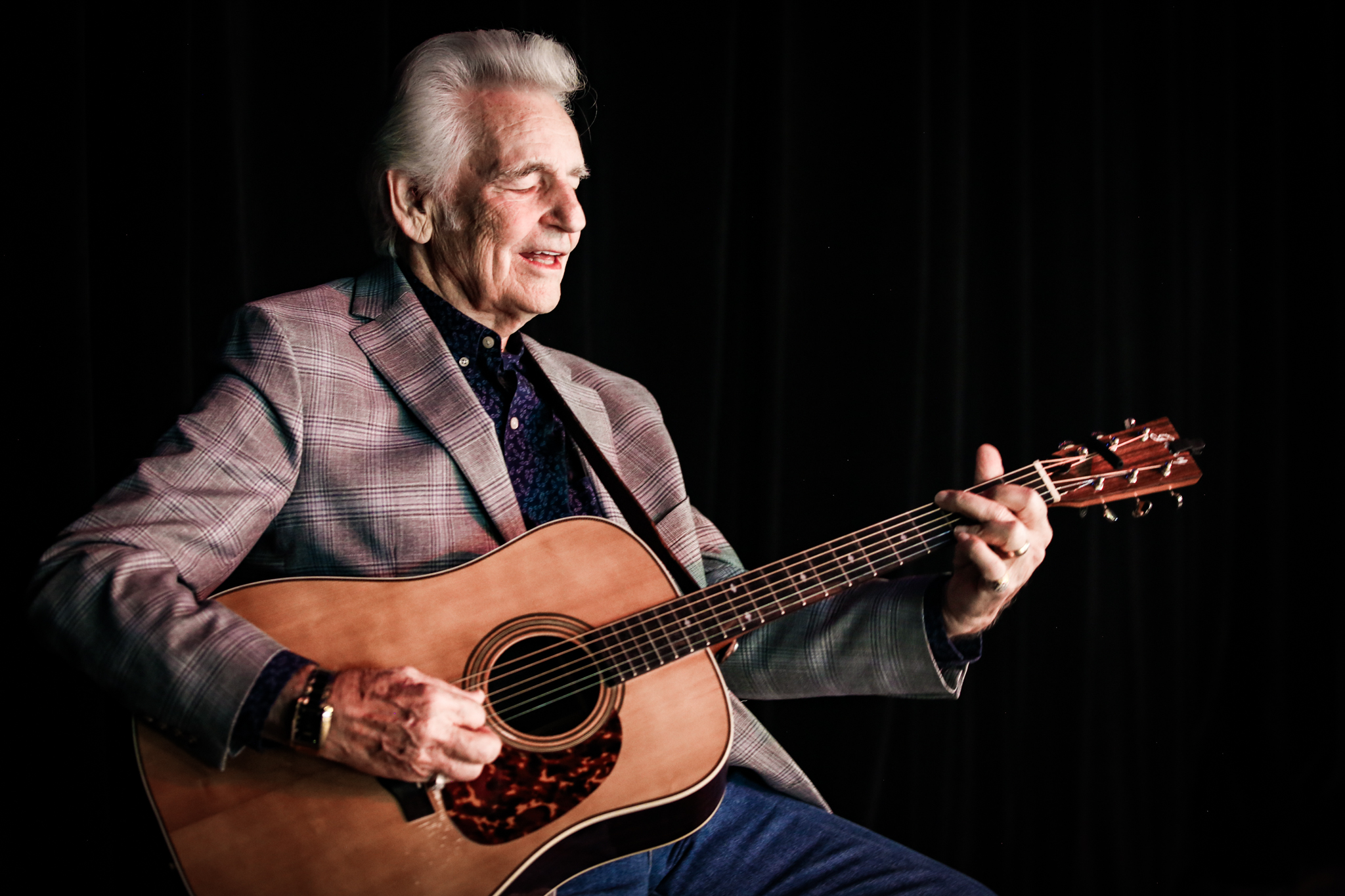 Del McCoury music photography portrait