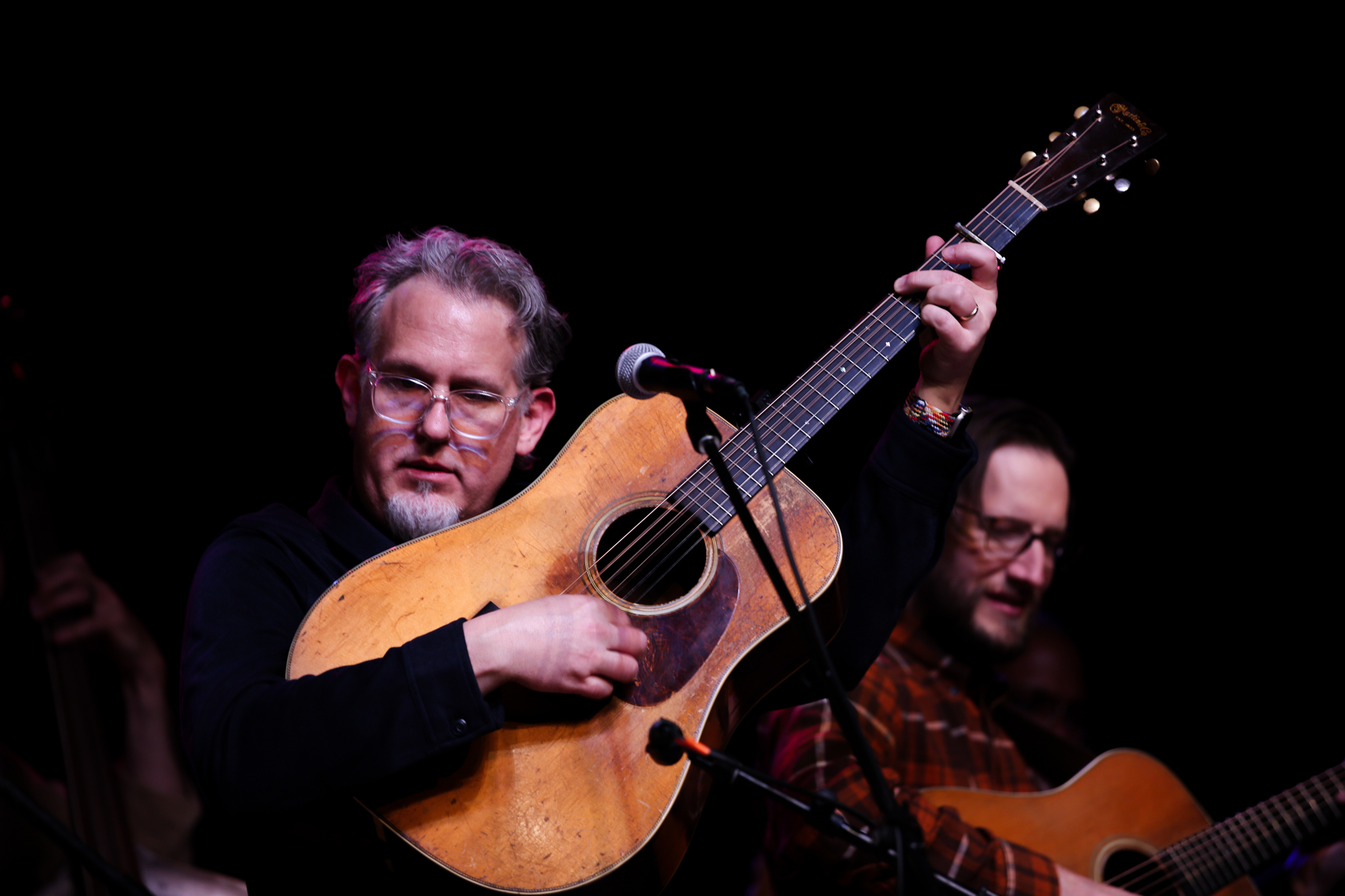 Bryan Sutton gets down on the guitar at NC Music Celebration