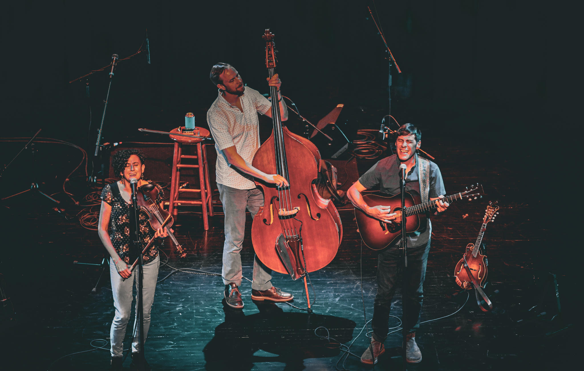 Zoe and Cloyd play the Wortham Center at AVL FEST