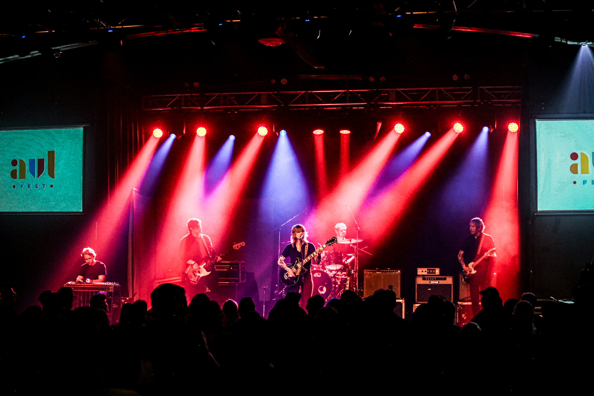 Sarah Shook and the disarmers played at AVL Fest in Asheville, NC. 