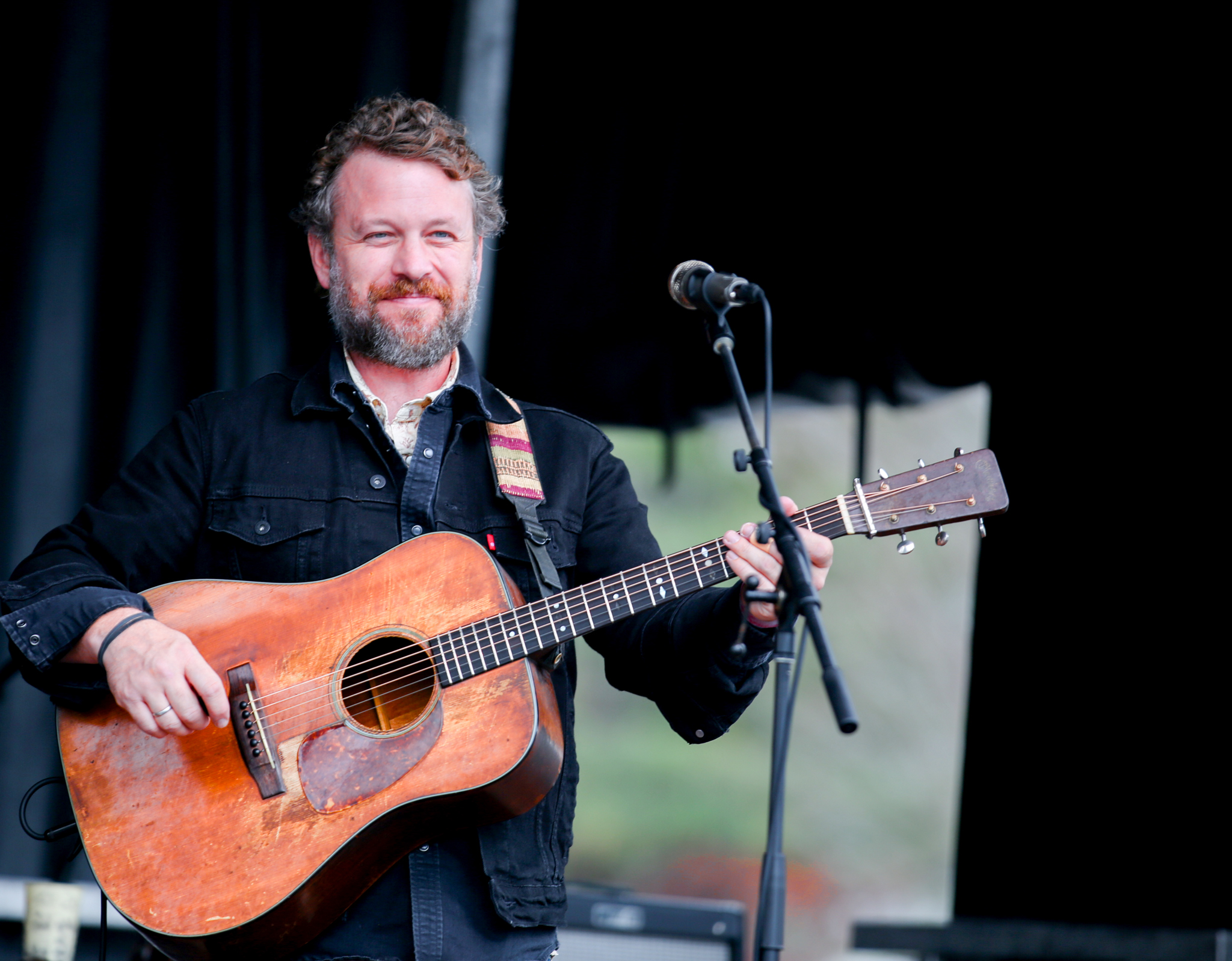 John Stickley performs with Larry Keel at the 2024 Highlands Food and Wine Festival