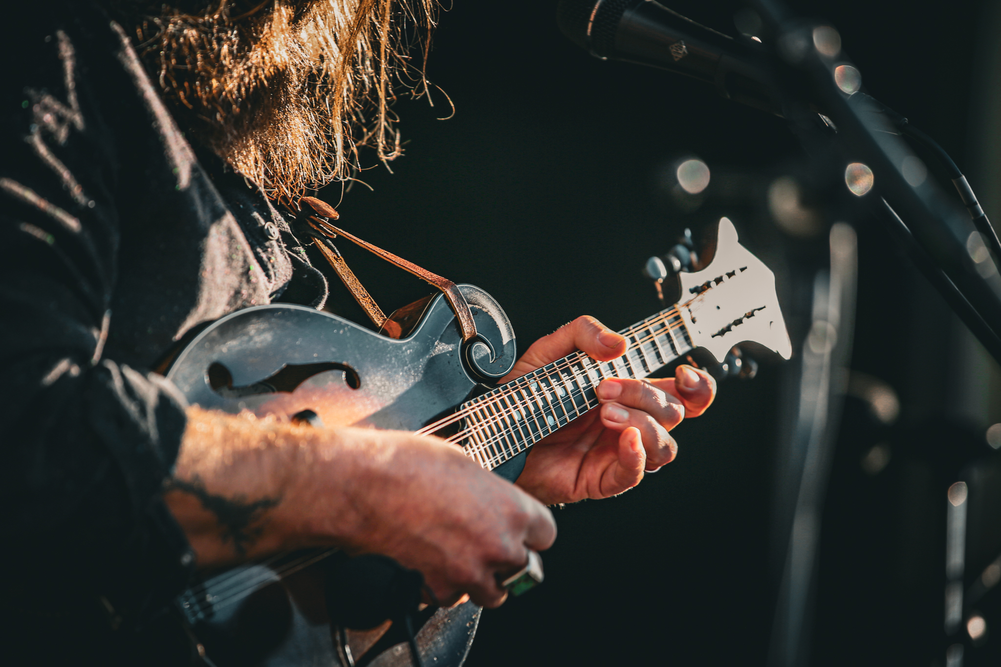 Greensky Bluegrass perform a afternoon set in Highlands, NC