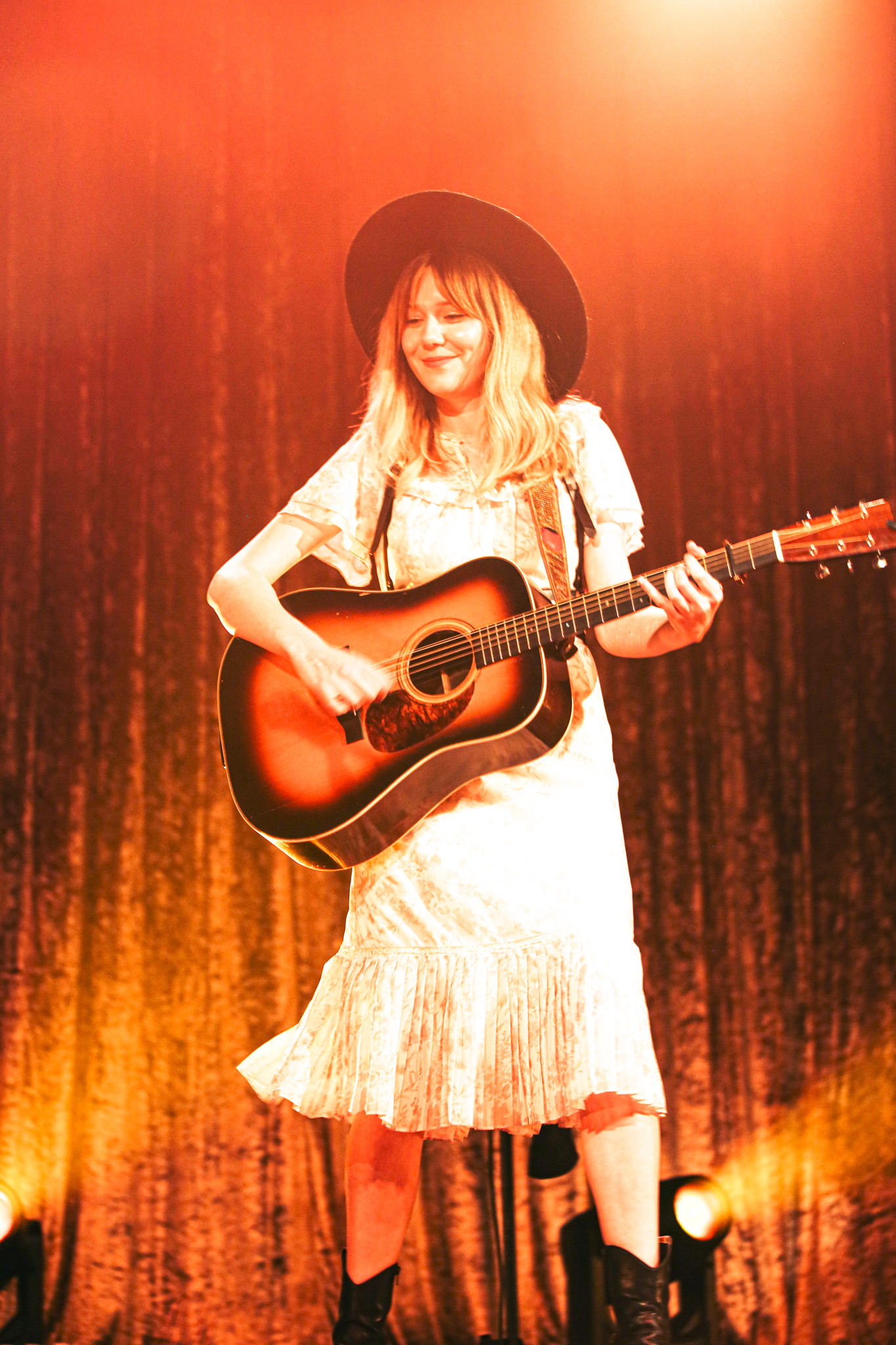 Molly Tuttle performs a live concert in Asheville NC