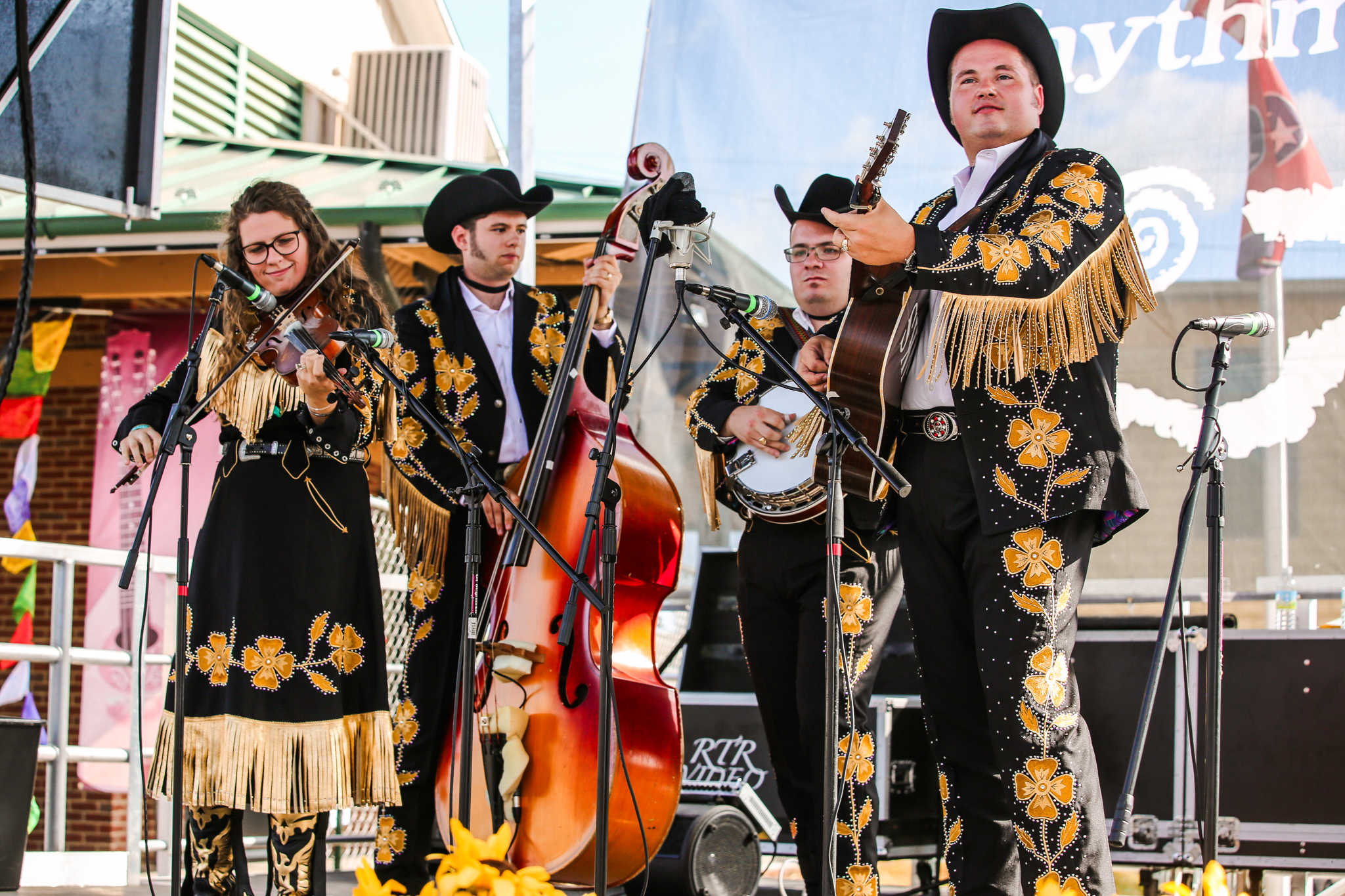 The Kody Norris Show plays on the Country stage in Bristol. 