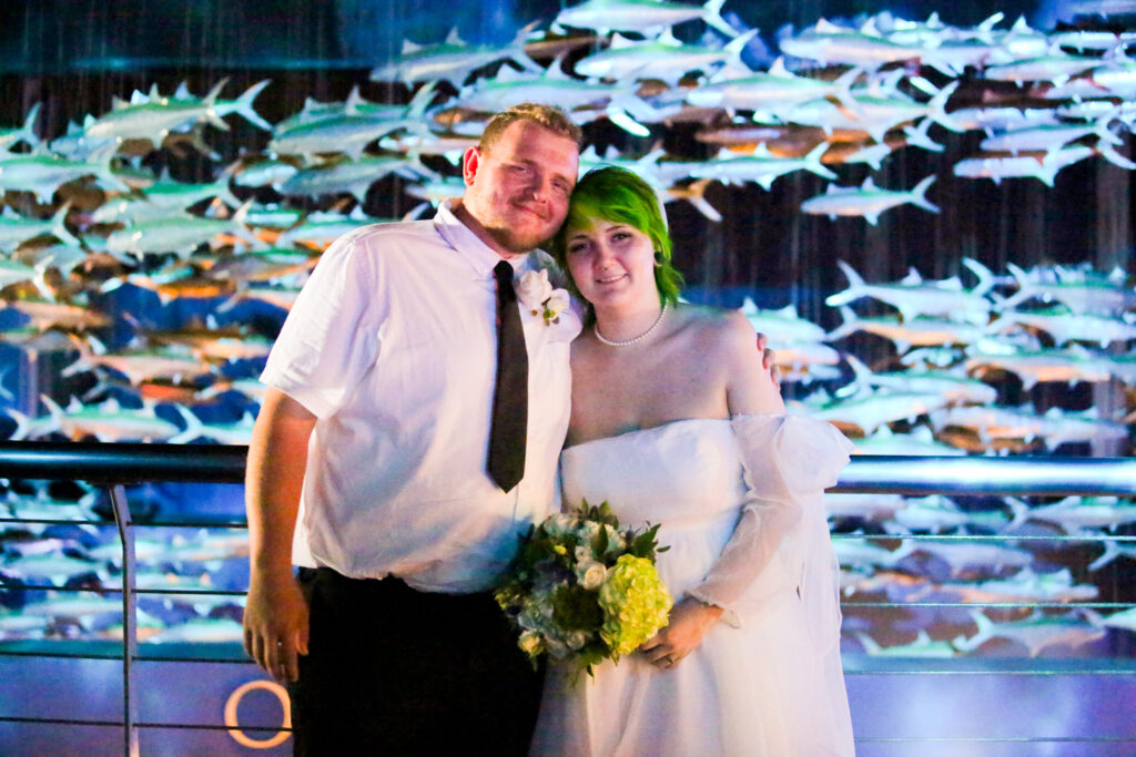 Fort Fisher NC Aquarium Wedding 