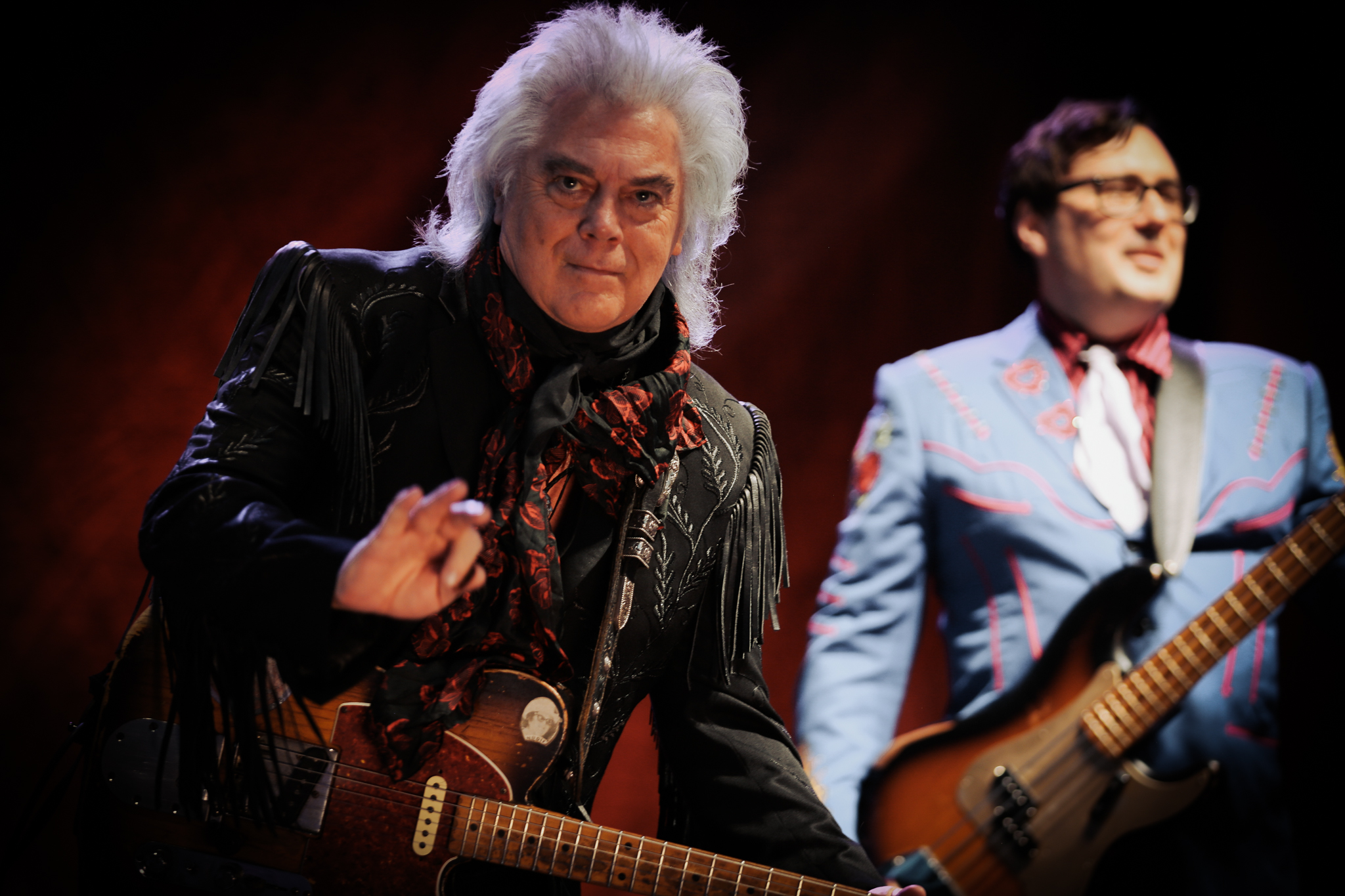 Marty Stuart performs at Earl Scruggs Festival in Tryon, NC.