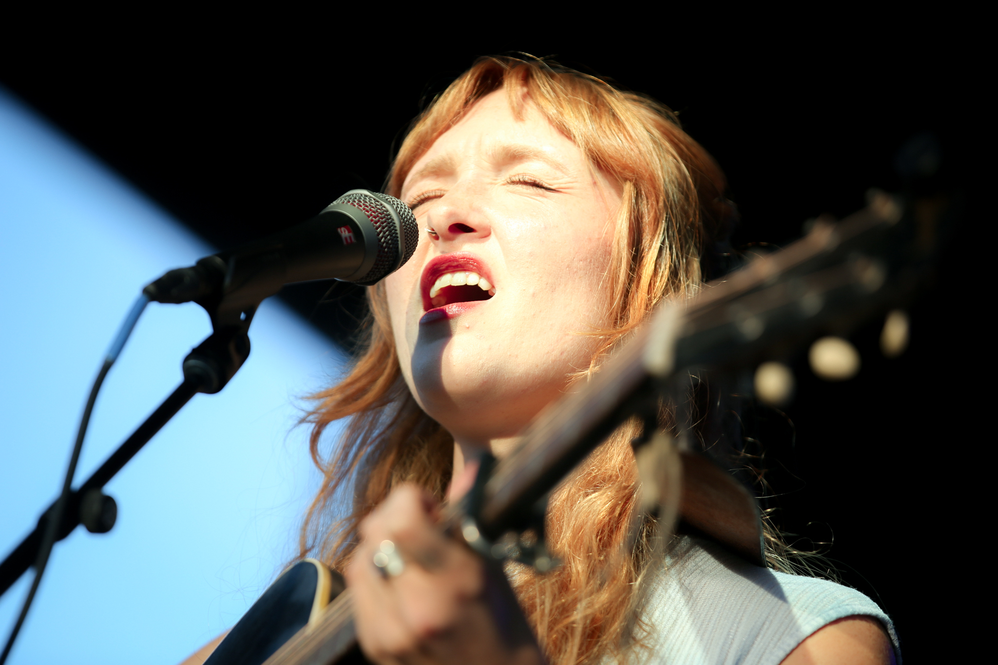 Bella White performs at Bristol Rhythm and Roots Music Festival. 