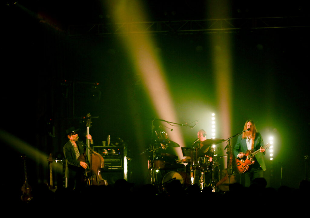 The Wood Brothers play a concert in Asheville, North Carolina